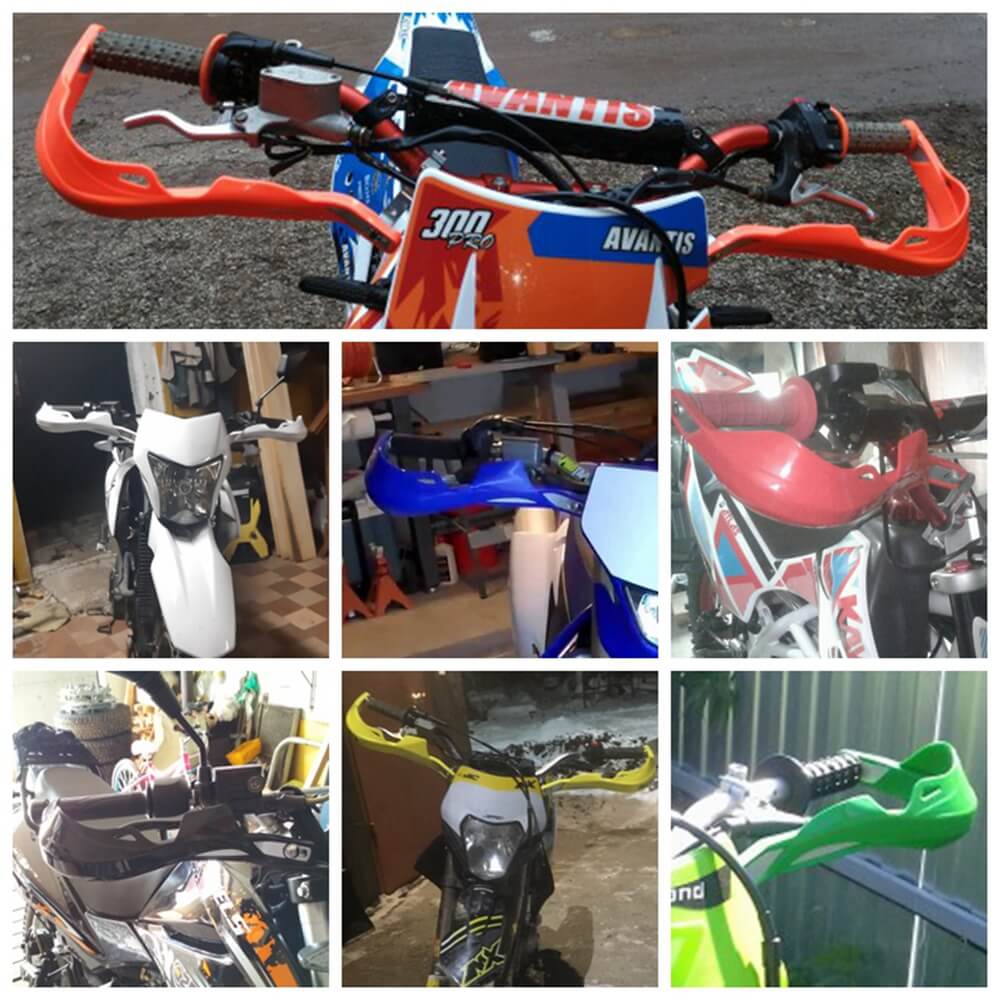 Motorcycle 22mm 28mm Handlebar Hand Guards Handguard Protector Protect