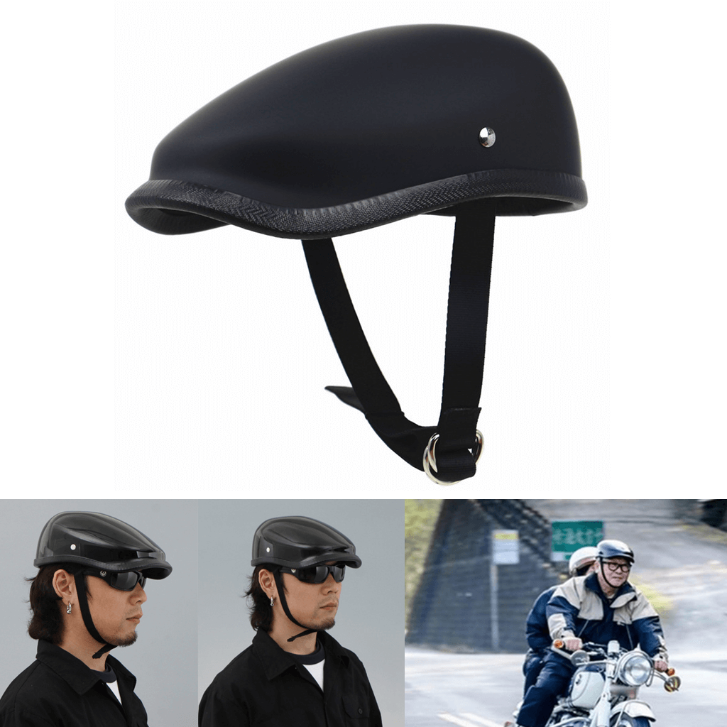 TT&CO style Berets Helmet Light weight motorcycle helmet Fiber glass