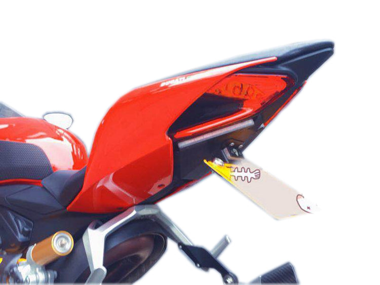 LED Tail Tidy Fender Eliminator Kit Integrated Turn Signals License Plate  Light Bracket For Ducati 899 / 959 / 1199 / 1299 Panigale '12-'19