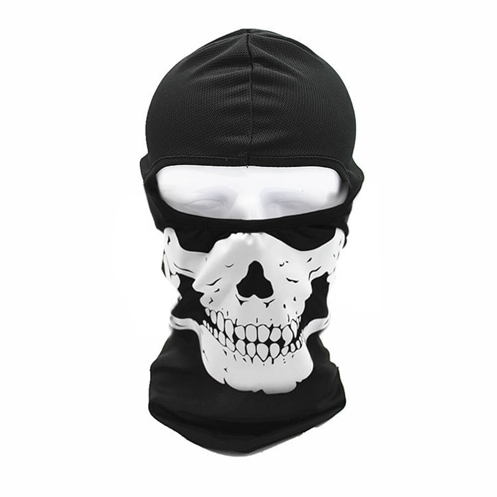 Motorcycle Balaclava Skull Full Face Mask Guard Cover Warmer Windproof ...