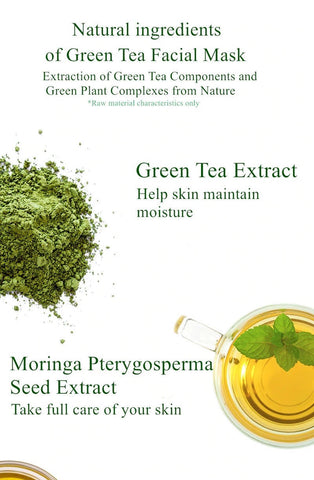 Green tea contains a powerful antioxidant called EGCG that fights DNA damage from UV rays to prevent skin cancer. ... It's an intensely hydrating face mask that absorbs into your skin for reduced redness and soothed skin. Green tea is powerful antibacterial agent for treating acne and uncloging pores