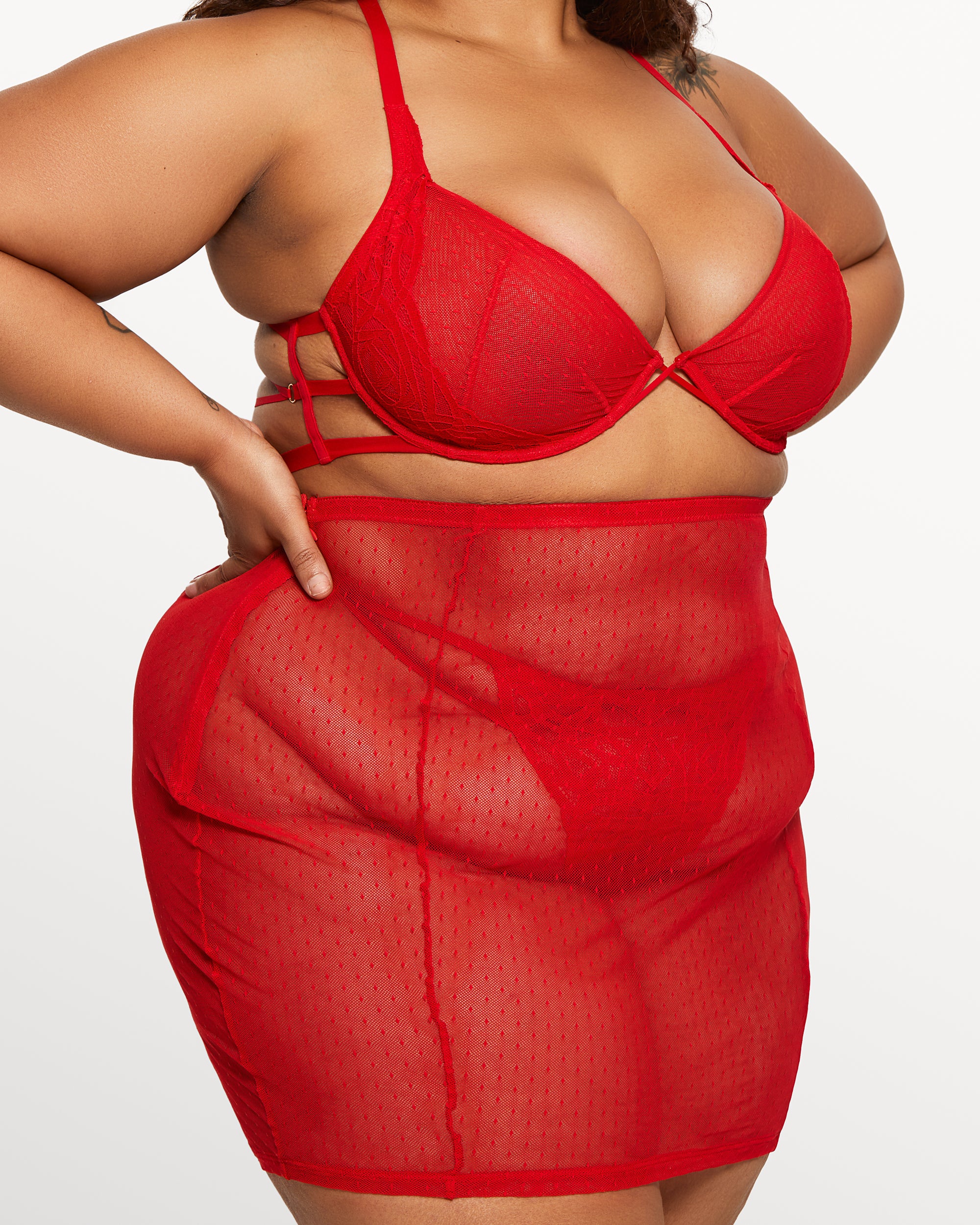 Love, Vera High Waisted Brief Butter Toffee Curvy