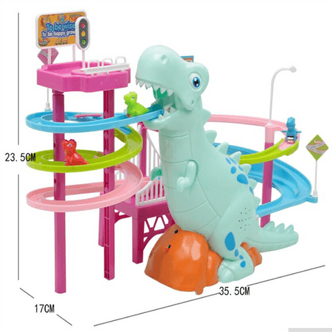 dinosaur race track toy