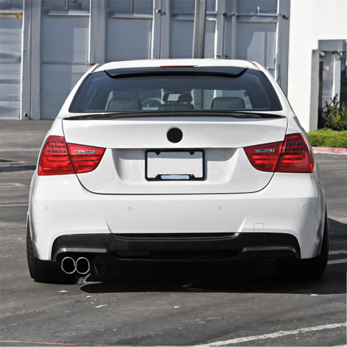 E90 3 Series BMW Spoiler Carbon Fiber 2006-2011 – Bayoptiks