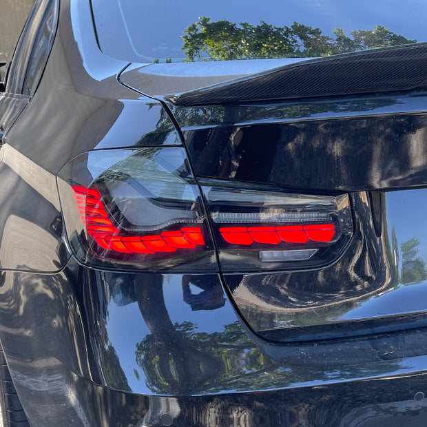 F80 M3 & F30 3 series Sequential OLED GTS style taillights (fits pre-LCI and LCI) *in stock & FREE U.S. shipping*