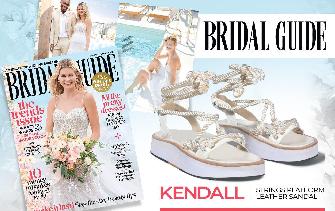 Featured in Bridal Guide’s January/February 2022 issue.