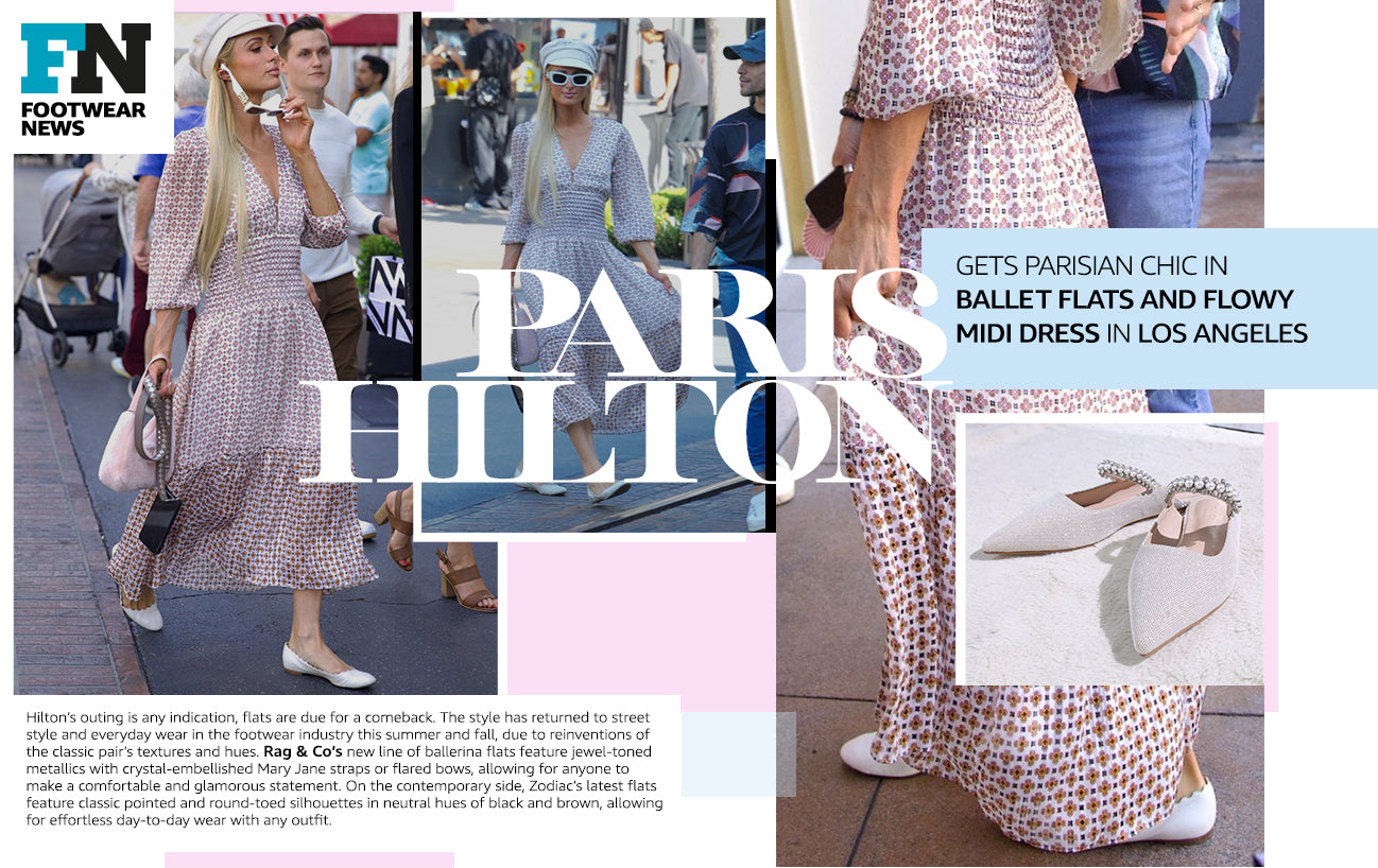 Paris Hilton Head Start on the Fashion Race in Los Angeles.