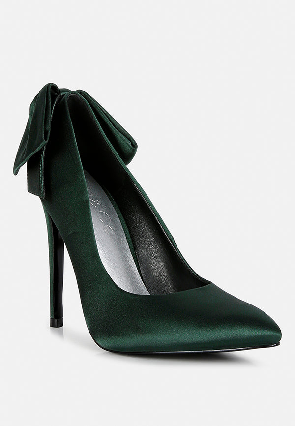 Pump Green Heel height: 90mm, Godiva | Sergio Rossi