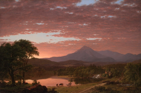 Mt. Ktaadn, painting by Frederic Edwin Church 