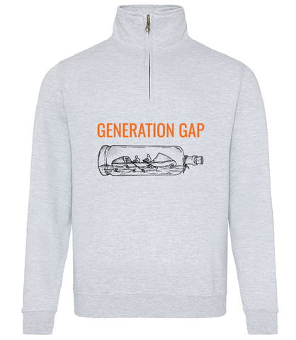 Generation Gap Zip Neck Sweat