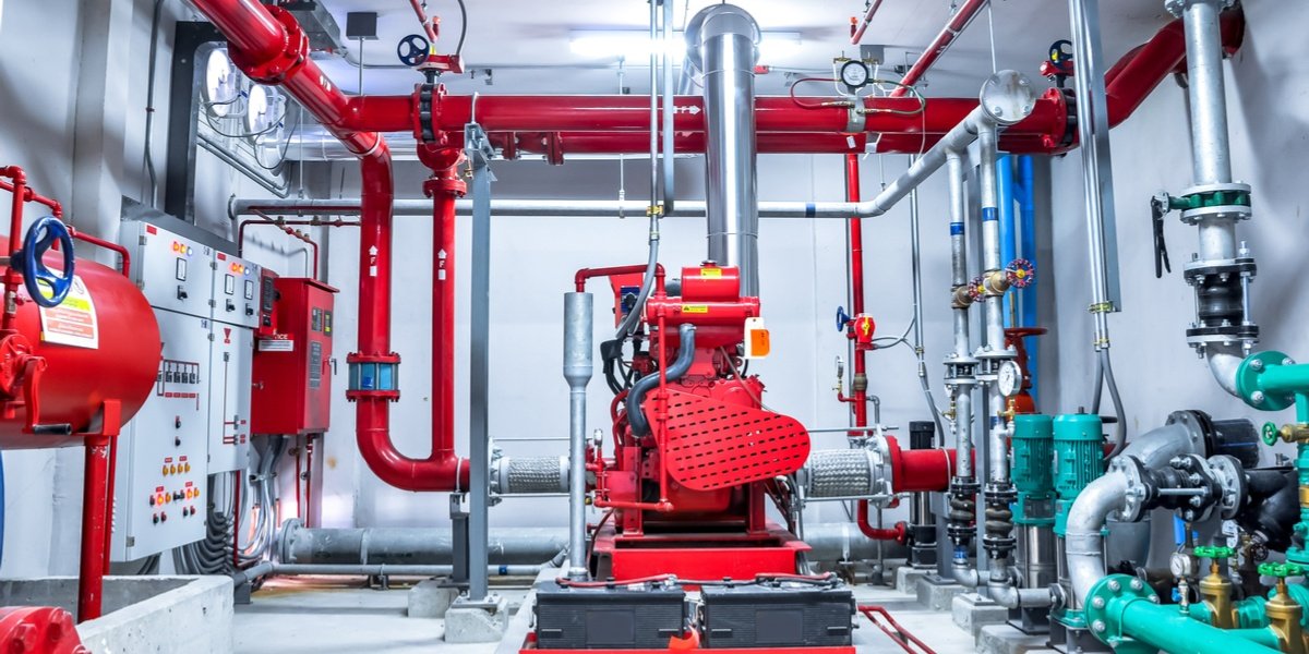 Commercial Application of fire suppression system