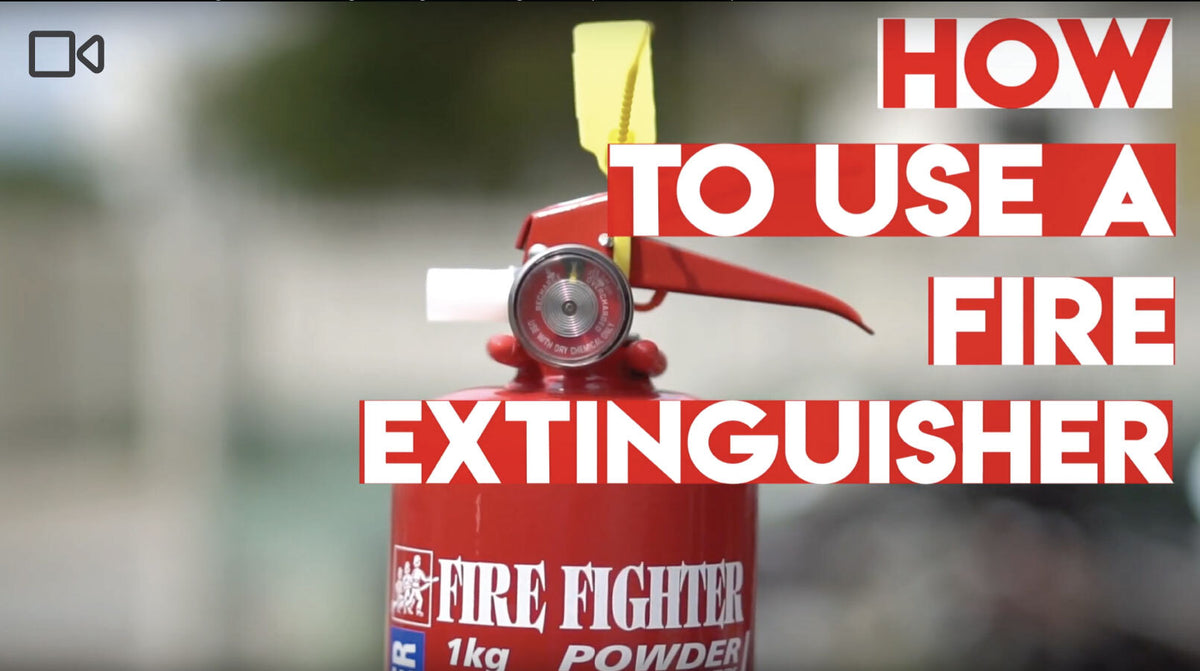 How to use a Fire Extinguisher Video