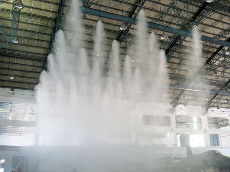 Water Mist system used in sprinkler systems