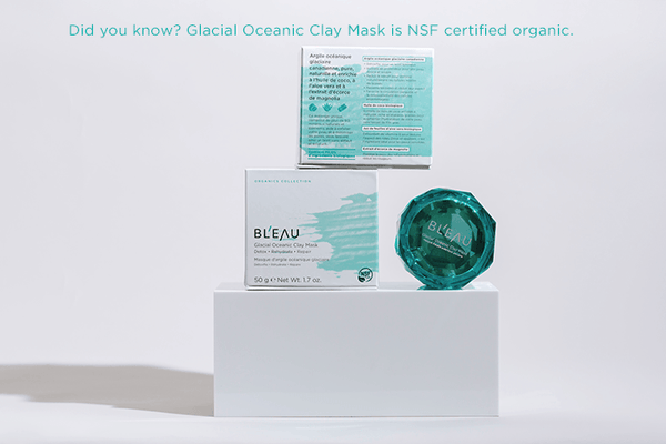 Glacial Oceanic Clay mask NSF certified organic