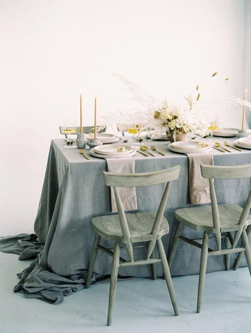 décoration de table style kinfolk