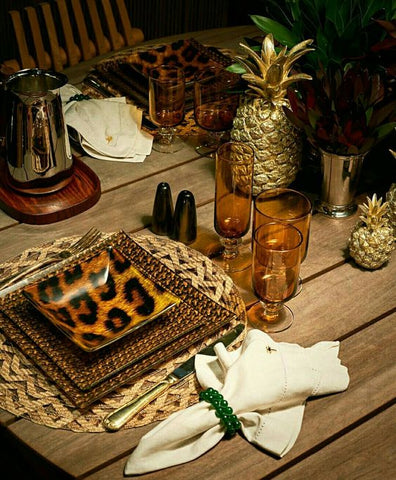 décoration de table africaine