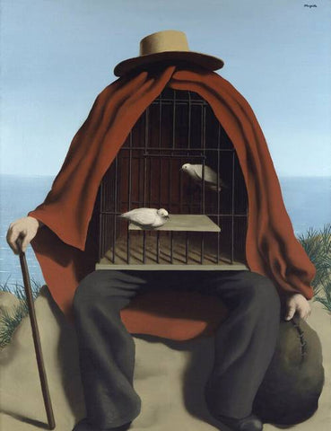 René Magritte, Le Thérapeute, 1937, huile sur toile