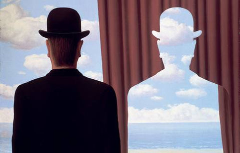 René Magritte, La Décalcomanie, 1966, huile sur toile