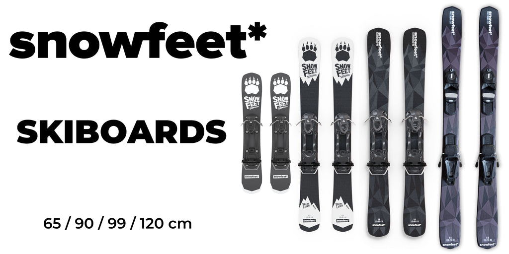 Skiboards snowblades skiskates by Snowfeet 