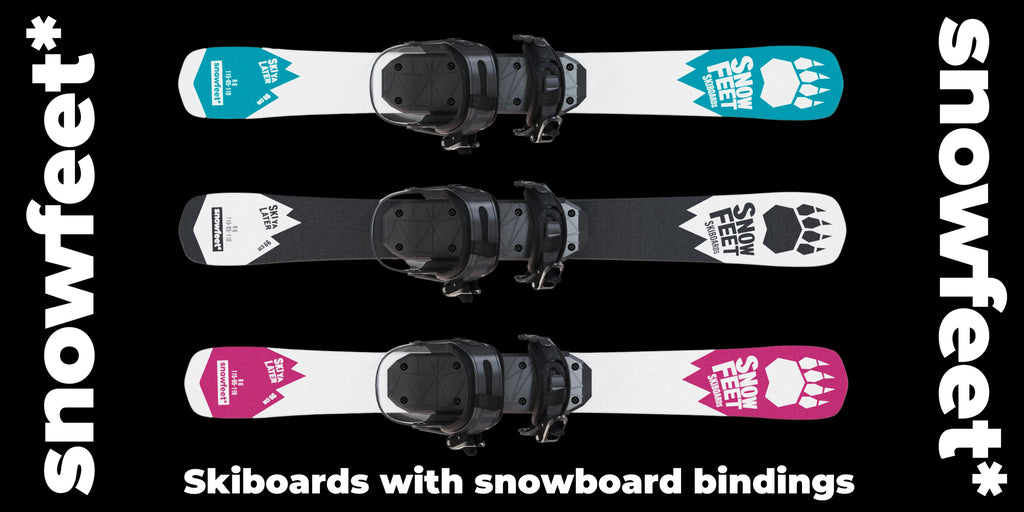 Skiboards snowblades skiblades by Snowfeet