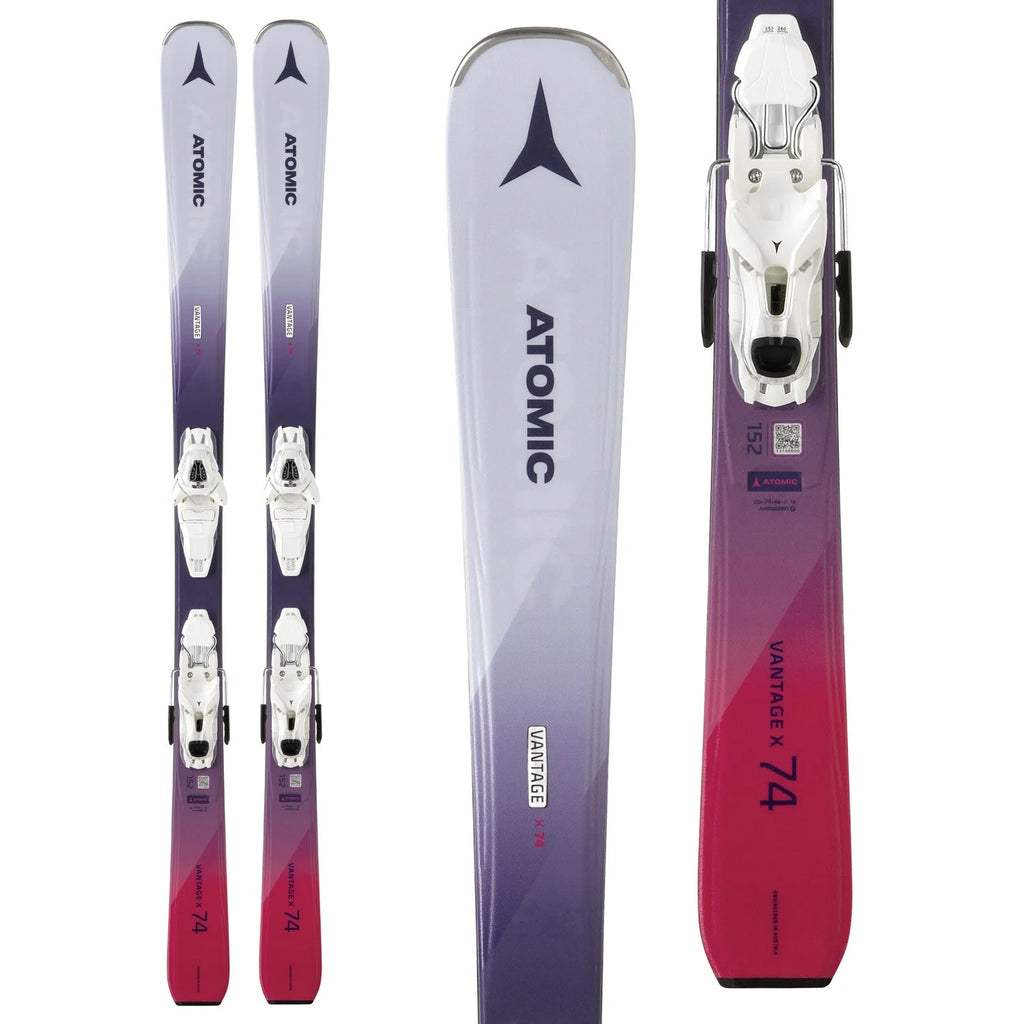 K2 Fatty Adult Skiboards 88cm Skiblades Snowblades with Ski Boot Fixed  Bindings with Line Carry Bag.