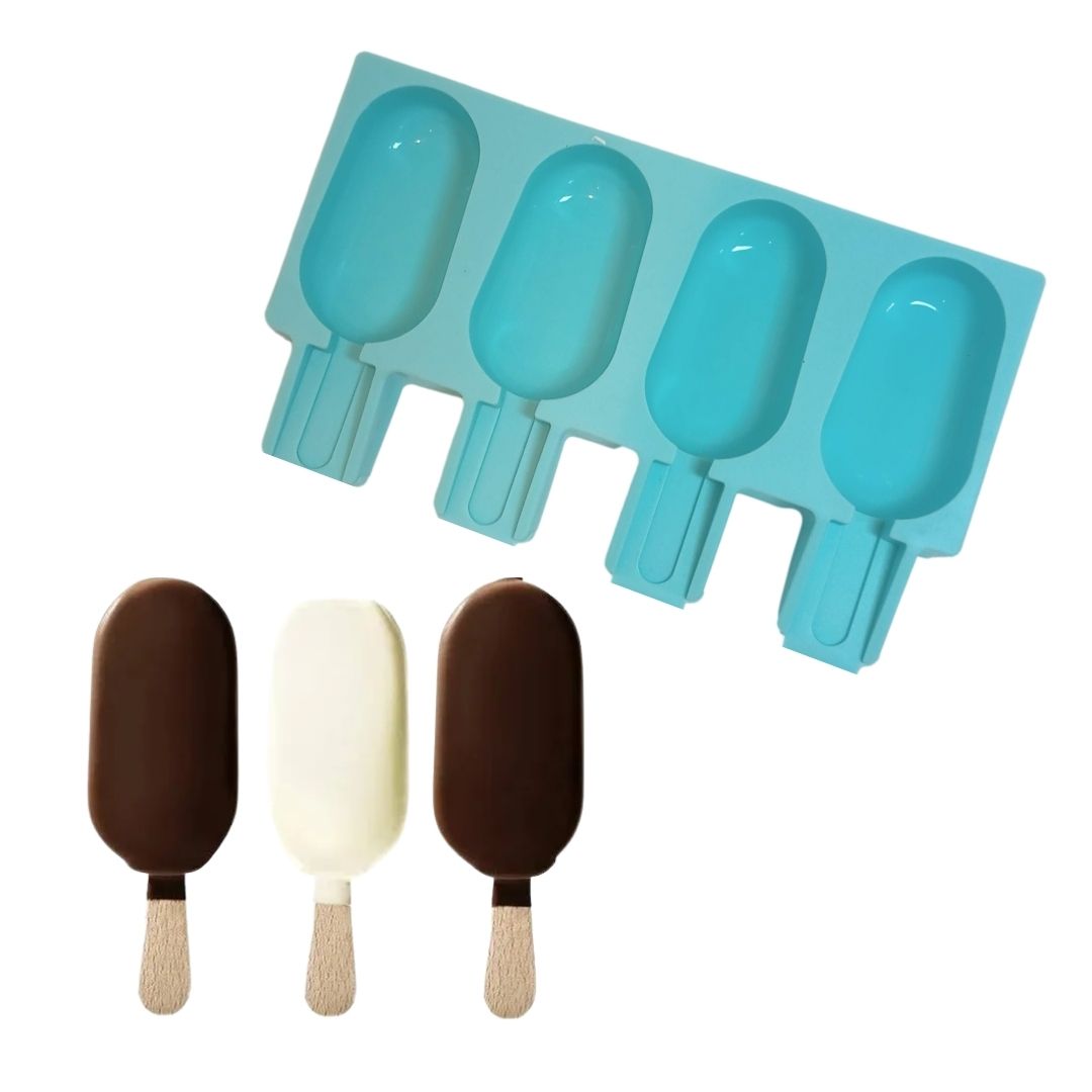 Molde De Silicón Para Paletas Clásicas – Central Gourmet MX