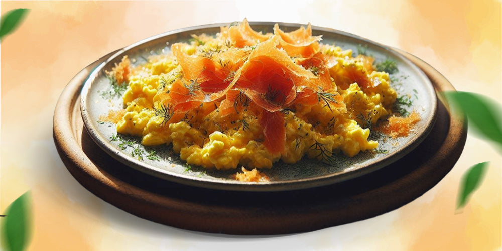 Scrambled Eggs with Bottarga Recipe By TitaItalia