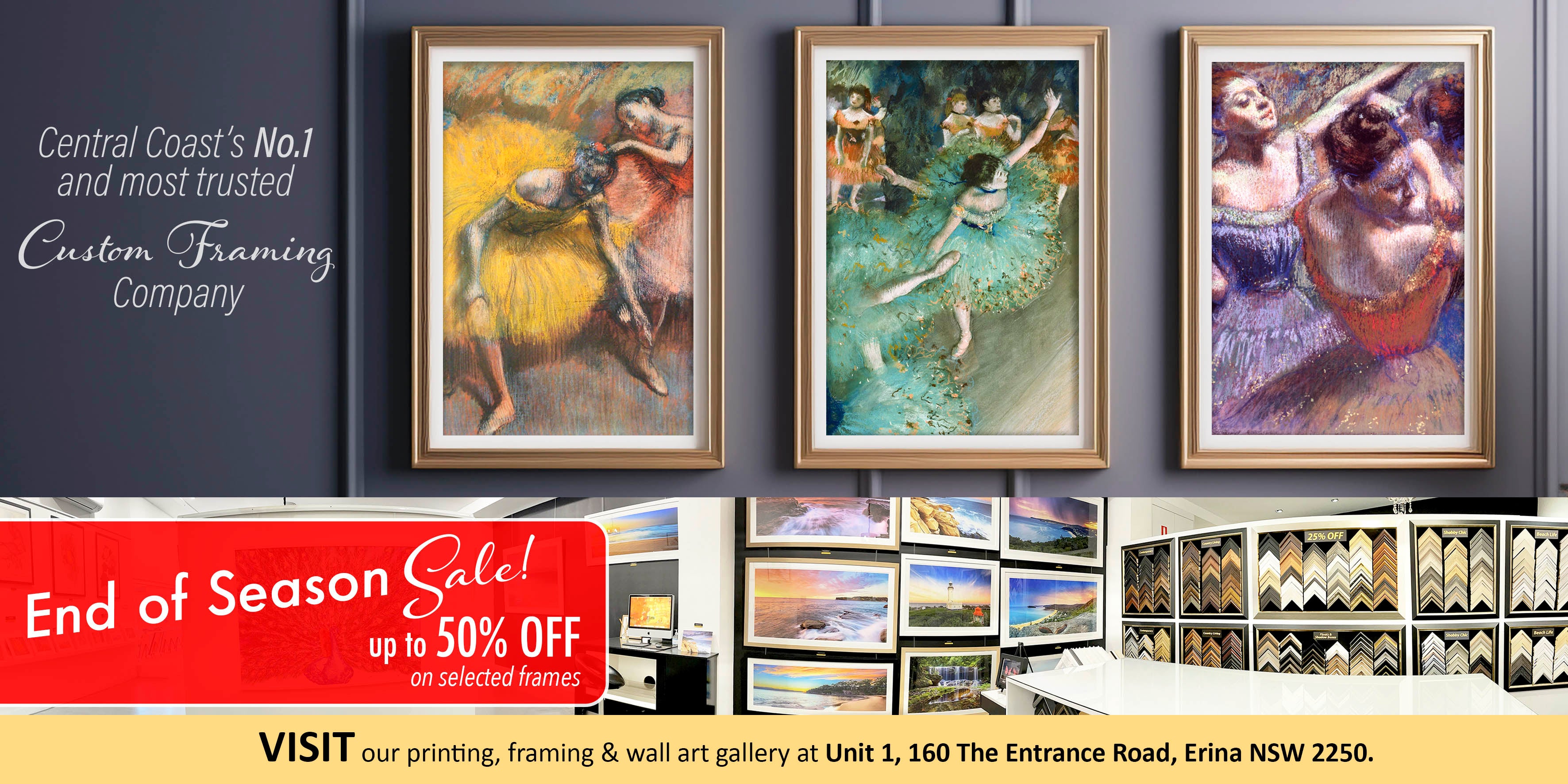 Deluxe Art Picture Framing Central Coast End of Season Sale Slide_18Jan24psd.jpg__PID:72422333-e9b7-43f3-9341-aaa041dd0238