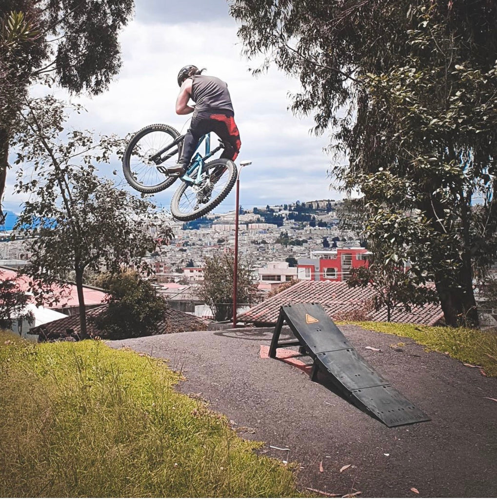 Jumpack ramp at the BMX track