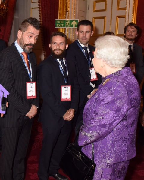 Jumpack meets HRH Queen Elizabeth II