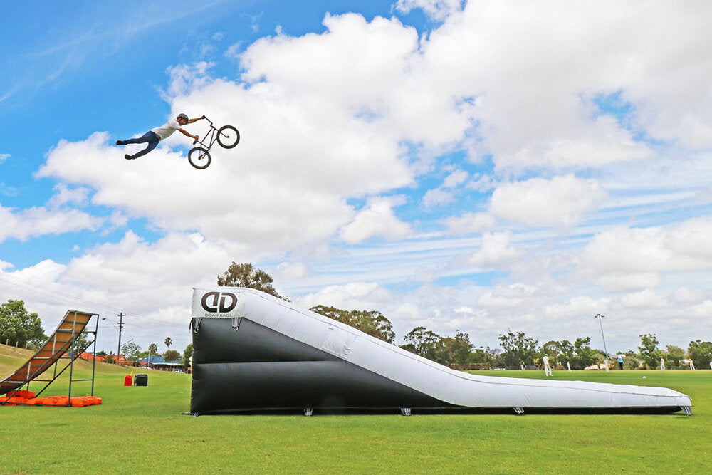 Todd Meyn Nitro Circus DD airbags Jumpack ramp