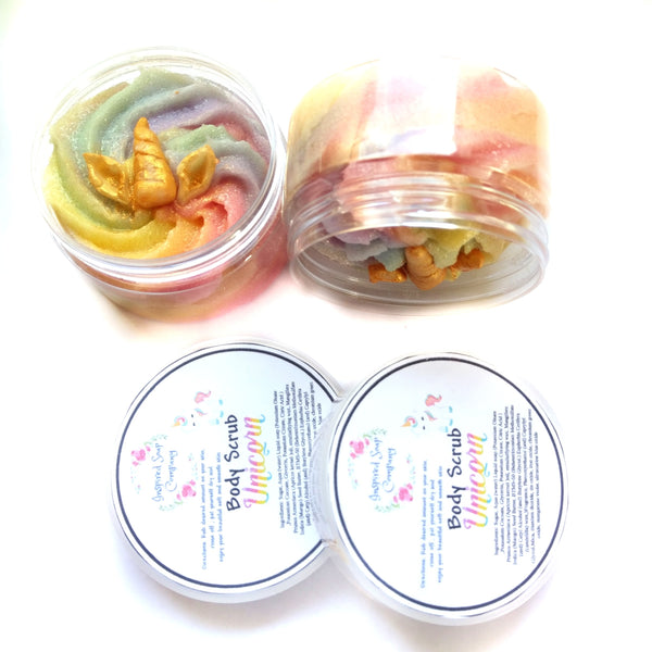 Unicorn sugar scrub