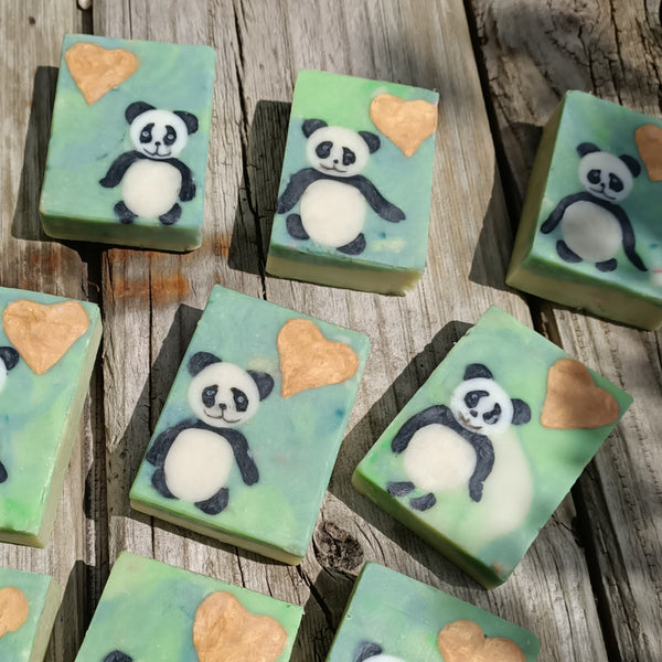 Handmade soap Panda