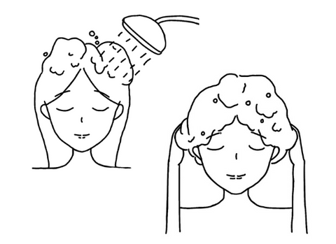 Start by washing your hair as per normal