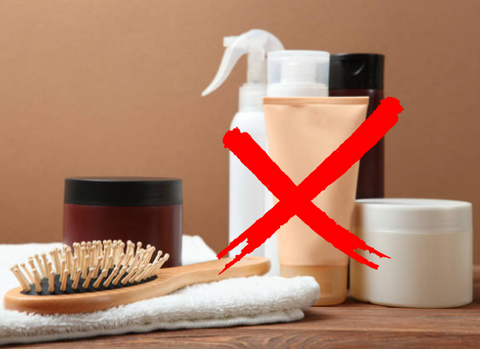 Unsuitable hair products