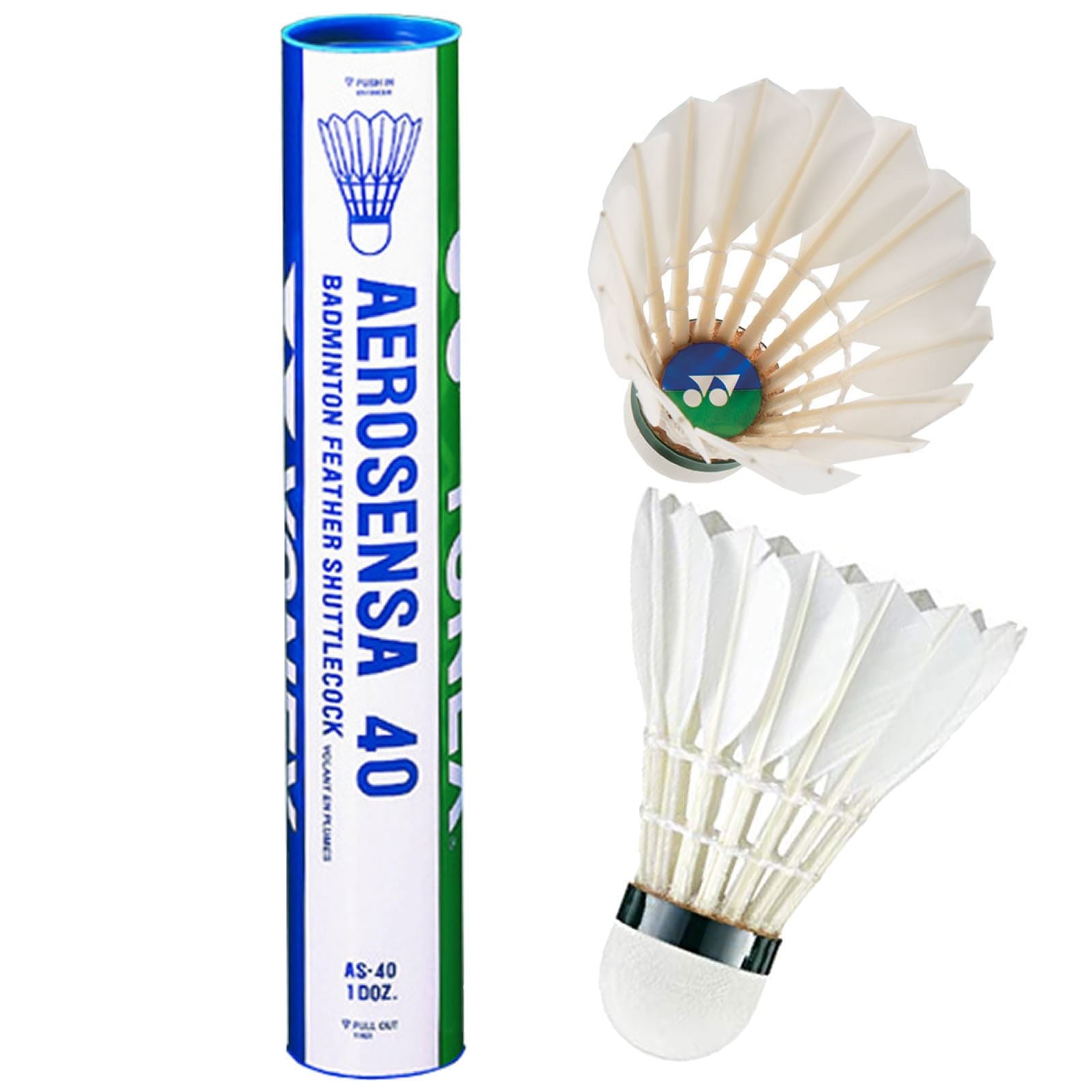 yonex badminton shuttlecock feather