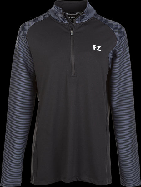 FZ Forza Stacey Pulli Womens Quarter Zip Badminton Jacket - Black