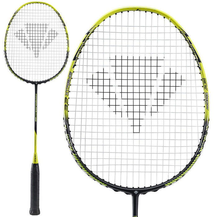 carlton powerblade tour badminton racket & protective cover