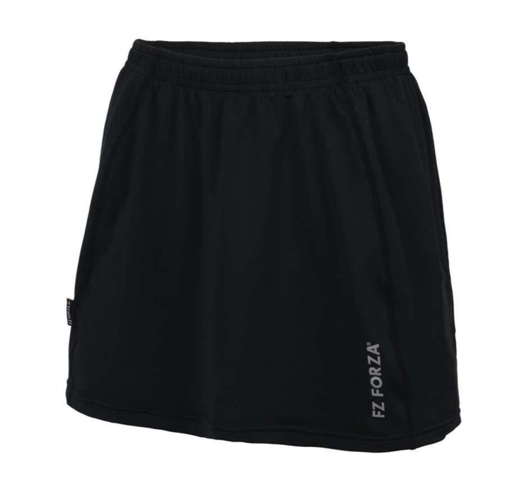 Forza Zari Girls / Womens Badminton Skort / Skirt - Black — Badminton HQ