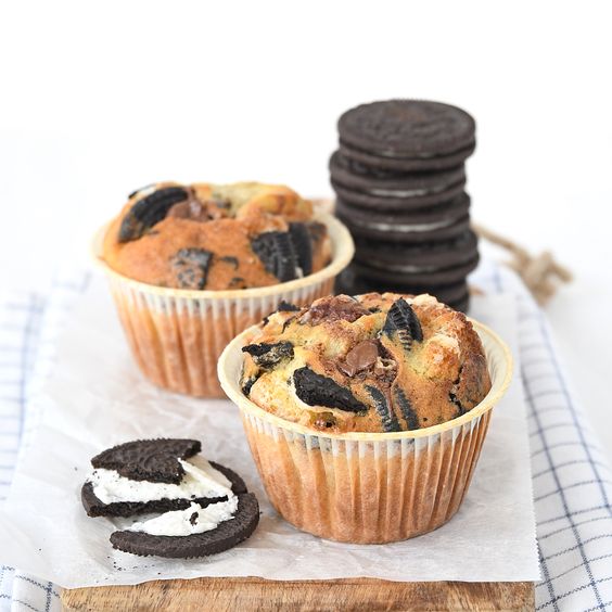 muffins aux Oreo