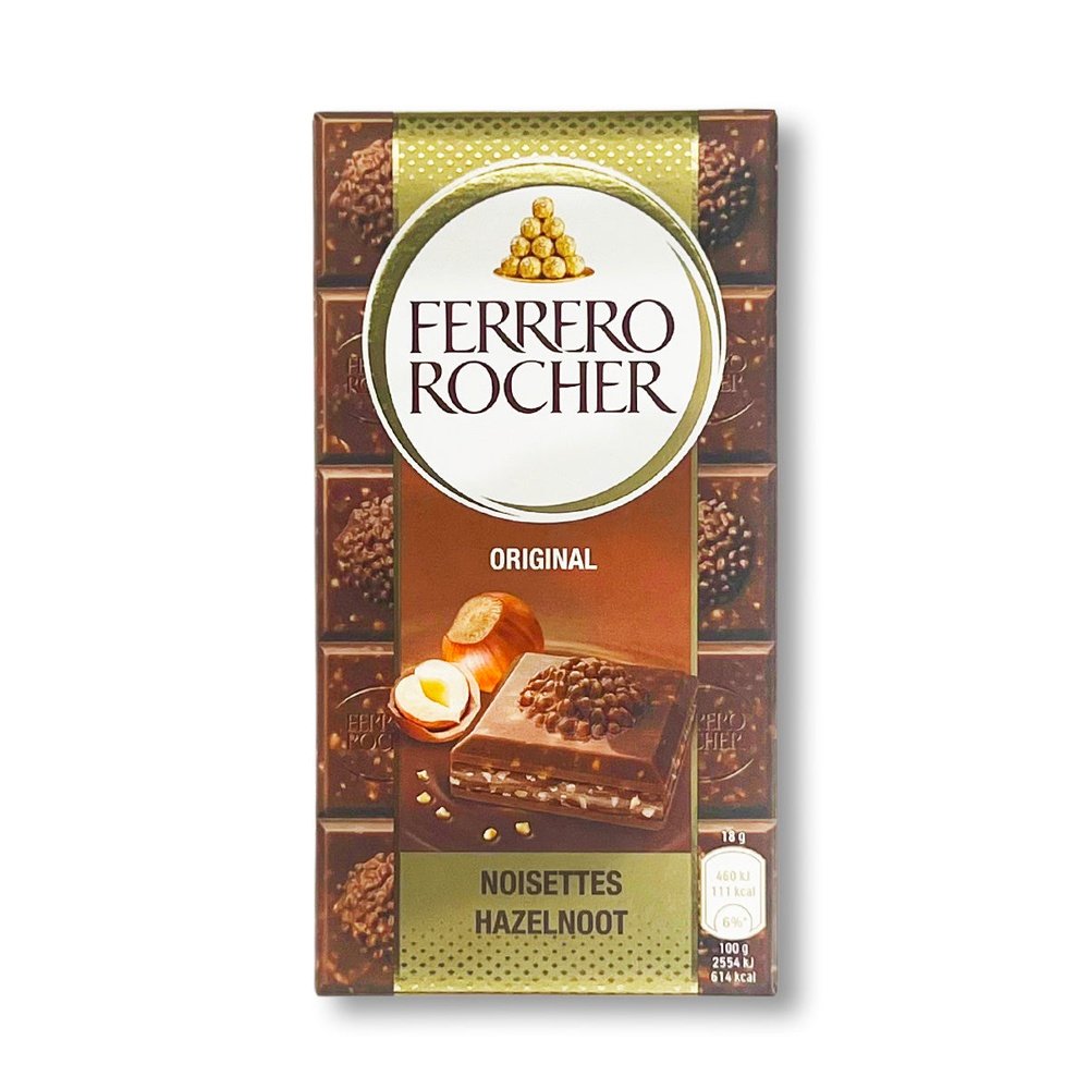 Raffaello Tablette Chocolat Blanc Fourrée Noix De Coco Et Amandes 90Gr