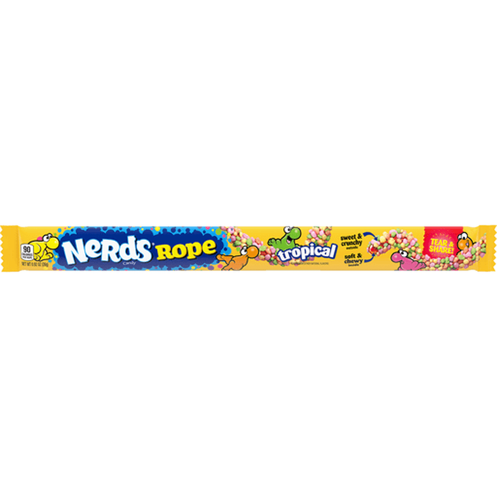 Rainbow Nerds Wonka - Friandise rétro américaine