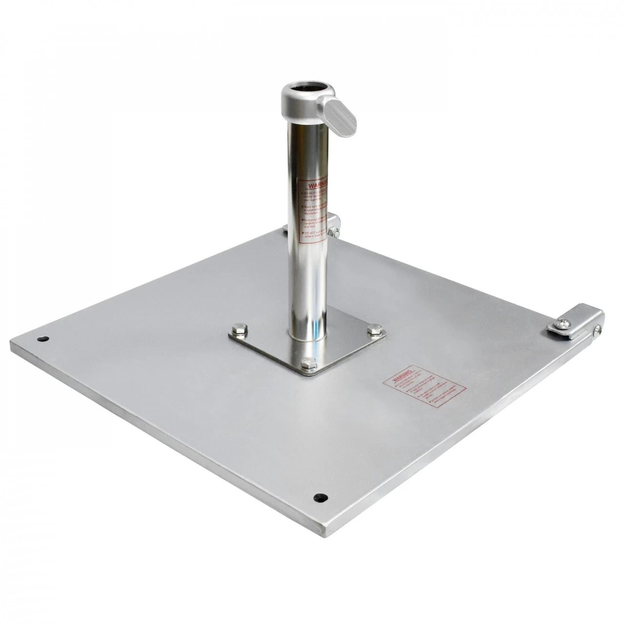 Commercial Grade Patio Umbrella Base 70lbs with Add-On Wheels