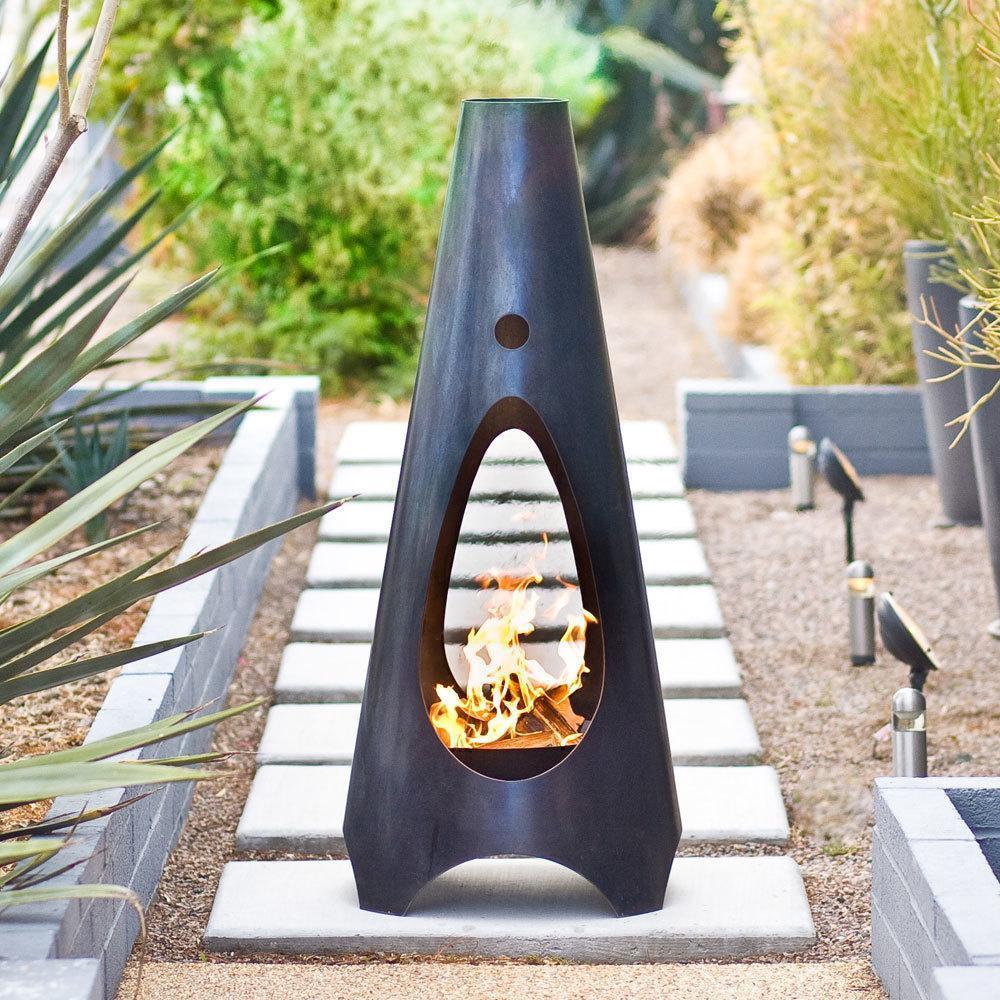 Modfire Wood Burning Fire Pit Chiminea