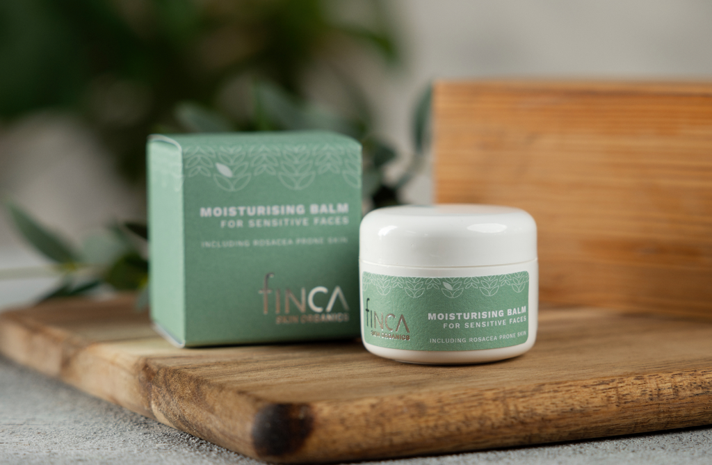 Moisturising skincare for skin detox, with an example of Finca Skin organics moisturising balm