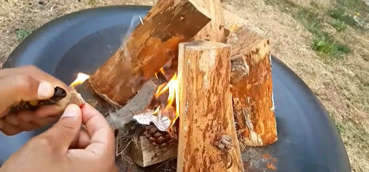 Continue Adding Logs Of Wood To The Fire