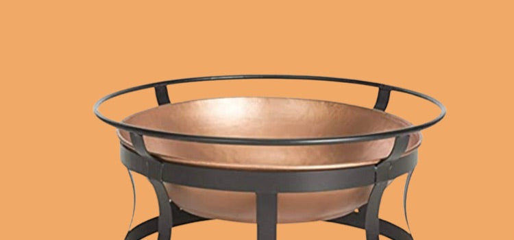 Safavieh Outdoor Copper and Black Fire Pit