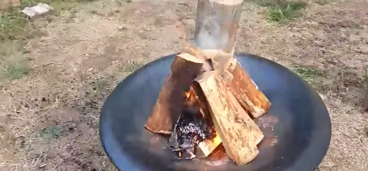 Add Small Logs To The Fire Pit