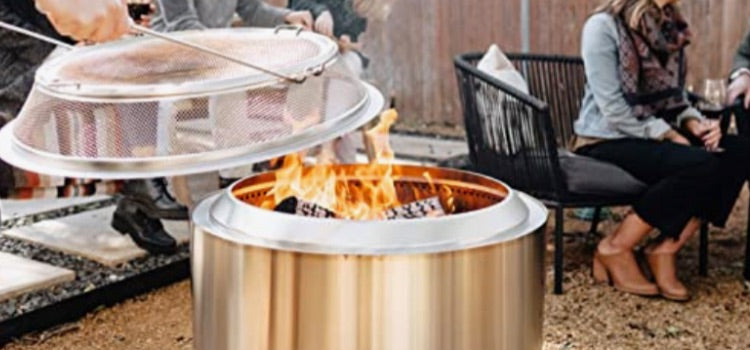 Solo Stove Yukon Shield Stainless Steel Fire Pit Screen 