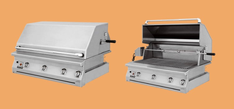 Solaire 42” Built-In Infrared Gas Grill with Rotisserie